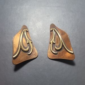 Vintage Gold-Toned Earrings